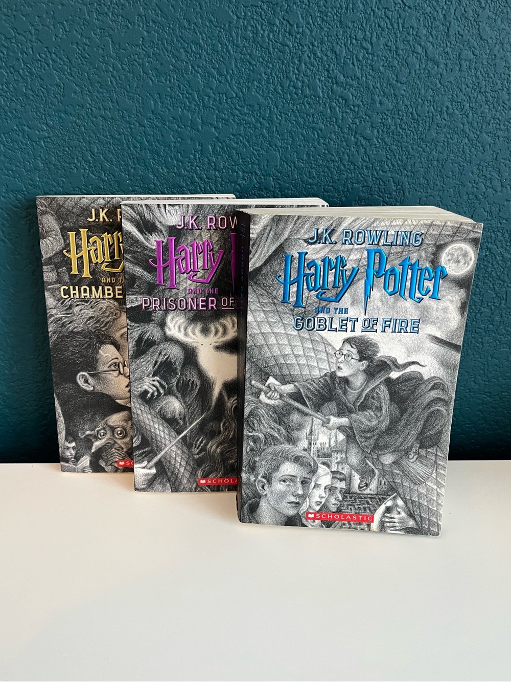 20th Anniversary 2018 Harry Potter J.K Rowling Books 2, 3 & 4 Chamber of Secrets